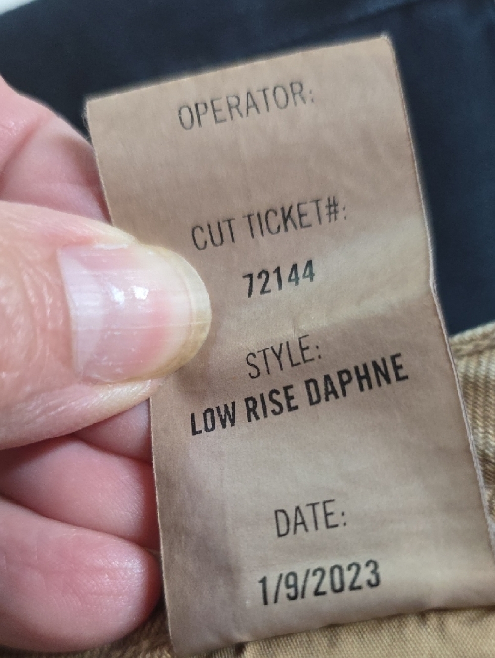 NWT $228 CITIZENS OF HUMANITY DAPHNE LOW RISE CROP DENIM JEANS IN HEIRLOOM W27 - Picture 10 of 10